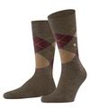 Burlington Edinburgh Melange Socken Herren - covert gre (7410)