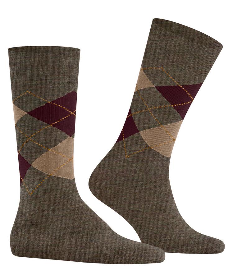 Burlington Burlington Edinburgh Melange Socken Herren - covert gre (7410) - 0 | SportScheck