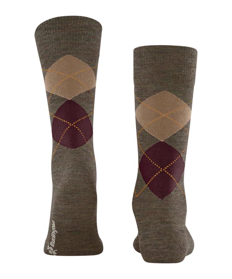 Burlington Burlington Edinburgh Melange Socken Herren - covert gre (7410) - 0 | SportScheck