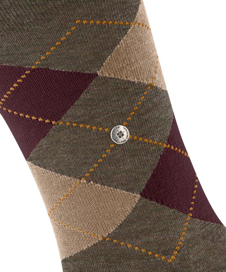 Burlington Burlington Edinburgh Melange Socken Herren - covert gre (7410) - 1 | SportScheck