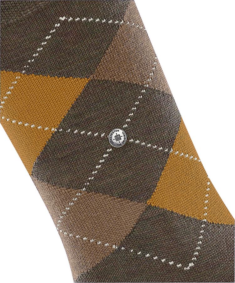 Burlington Burlington Marylebone Melange SO Socken Damen - amber gree (7590) - 1 | SportScheck