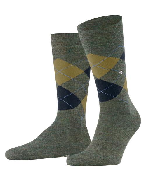Burlington Edinburgh Melange Socken Herren