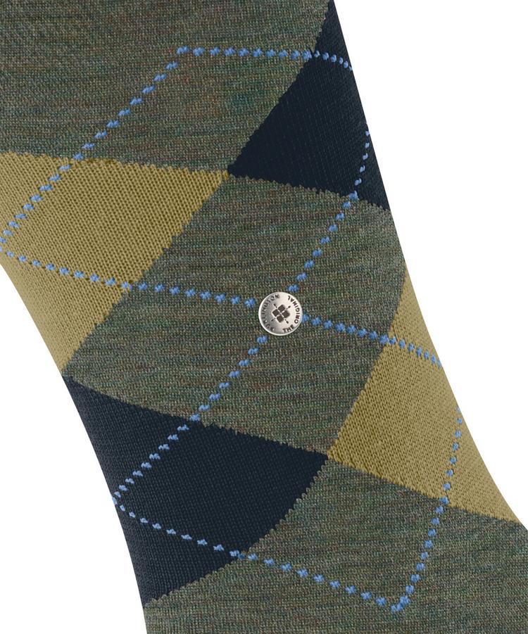Burlington Burlington Edinburgh Melange Socken Herren - turquoise (7922) - 1 | SportScheck