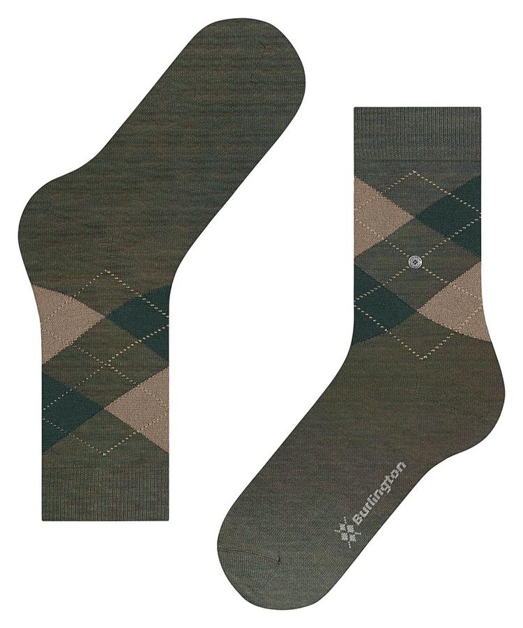 Burlington Burlington Marylebone Melange SO Socken Damen - manganese blue (7923) - 2 | SportScheck