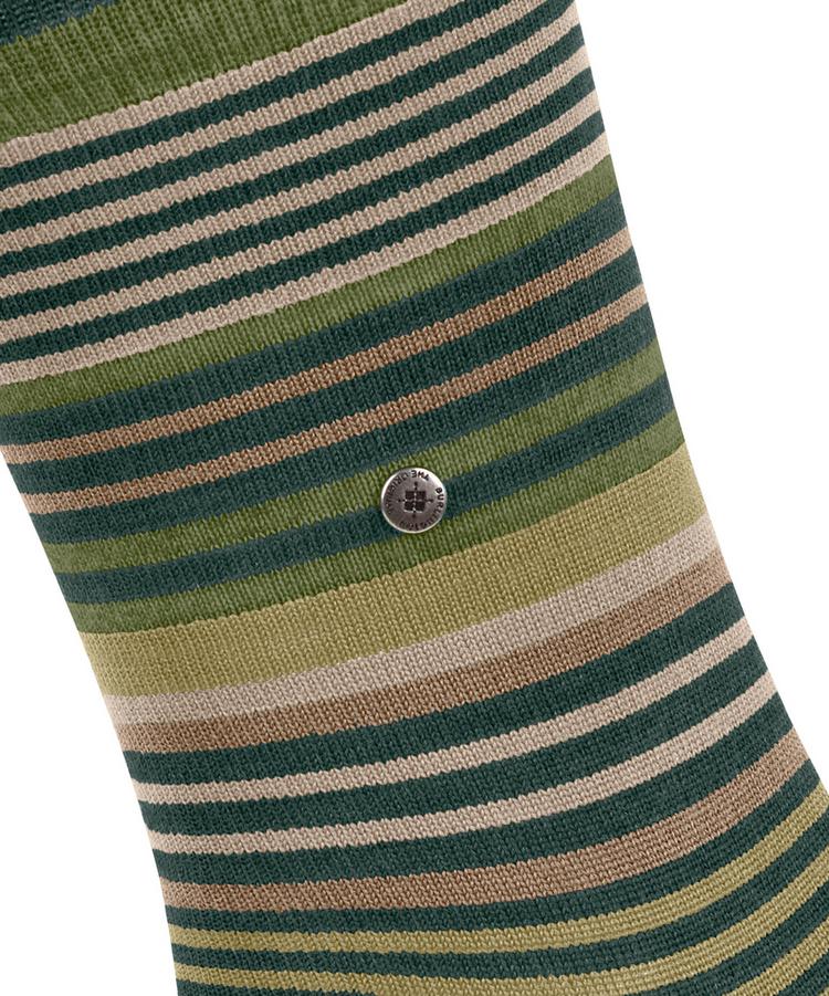 Burlington Burlington Stripe Socken Herren - forest (7450) - 1 | SportScheck