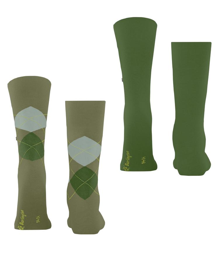 Burlington Burlington Everyday Mix SO 2-Pack Socken Herren - lime green (7473) - 0 | SportScheck