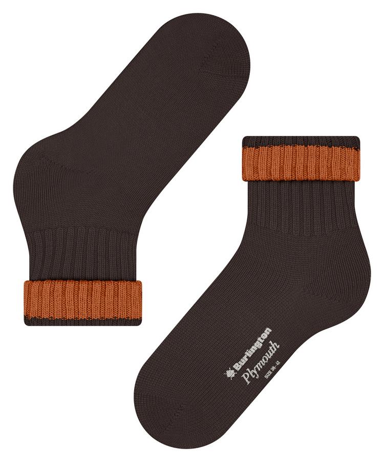 Burlington Burlington Plymouth Socken Damen - dark brown (5233) - 2 | SportScheck