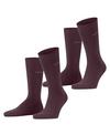 ESPRIT Basic Uni 2-Pack Socken Herren - claret (8375)
