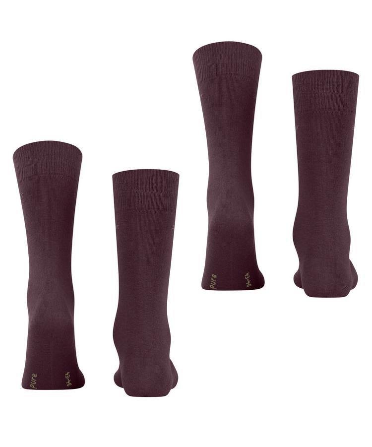 ESPRIT ESPRIT Basic Uni 2-Pack Socken Herren - claret (8375) - 0 | SportScheck