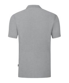 Rückansicht von JAKO Organic Polo Shirt Poloshirt Herren grau