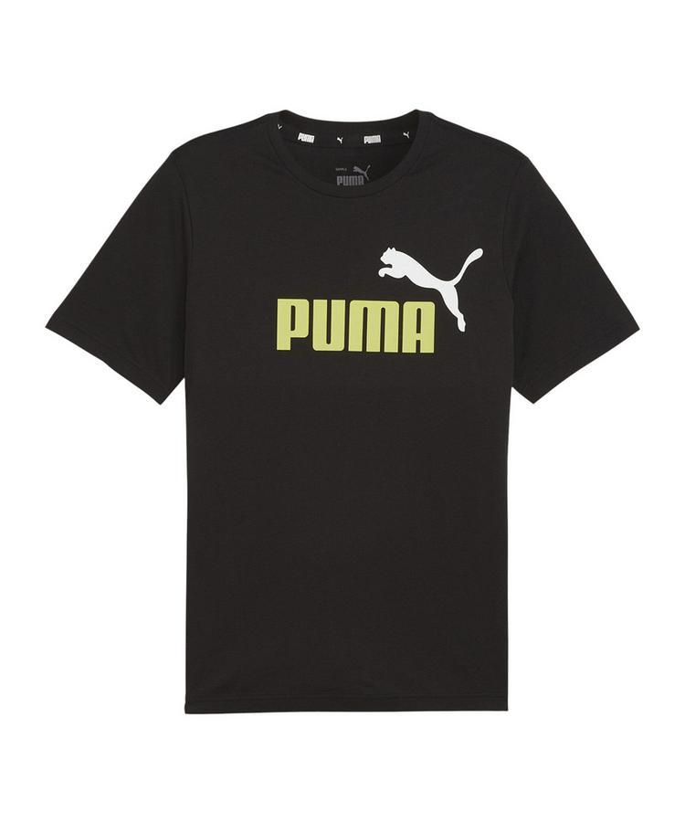 PUMA PUMA ESS +2 Col Loto T-Shirt T-Shirt Herren - schwarzgruen - 0 | SportScheck