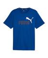 PUMA ESS +2 Col Loto T-Shirt T-Shirt Herren - blau