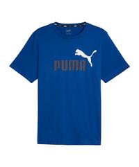 PUMA ESS +2 Col Loto T-Shirt T-Shirt Herren - blau