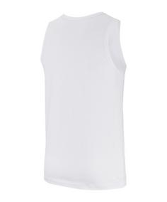 Rückansicht von Nike Club Tanktop Tanktop Herren weissschwarz