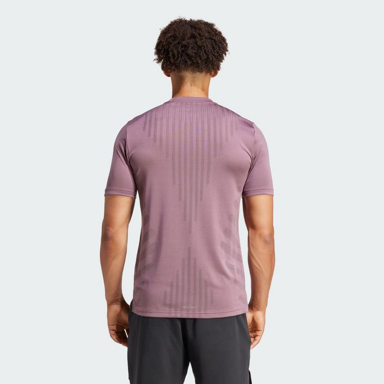 adidas adidas HIIT Airchill Workout T-Shirt Funktionsshirt Herren - Shadow Fig - 1 | SportScheck