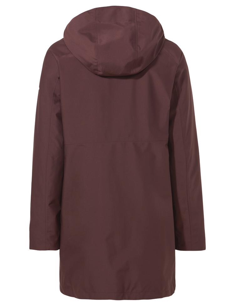 VAUDE VAUDE SE Women's Hitra 3in1 Parka Outdoorjacke Damen - dark oak - 0 | SportScheck