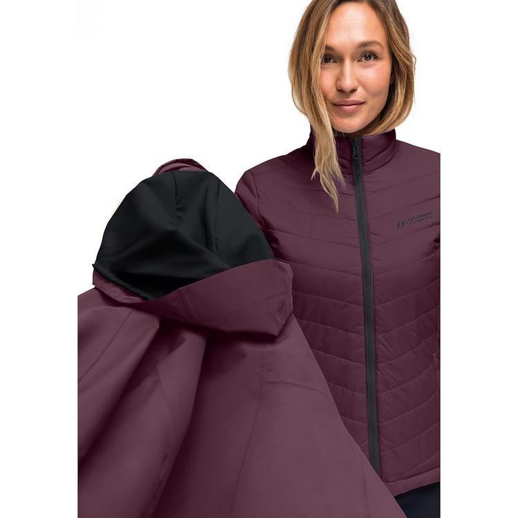 Maier Sports Maier Sports Lisbon 3in1 Funktionsjacke Damen - Lila4637 - 2 | SportScheck