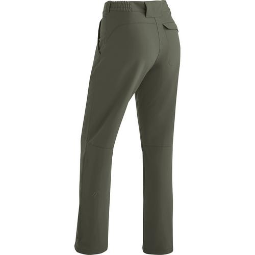 Rückansicht von Maier Sports Helga Trekkinghose Damen Dunkelgrau036