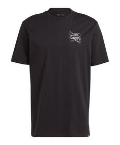 adidas Graphic Love T-Shirt T-Shirt Herren schwarz