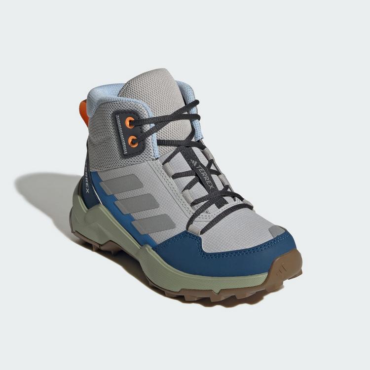 adidas adidas Terrex Ax4r Mid Wanderschuh Winterschuhe Kinder - Grey Two / Reflective Silver / Glow Blue - 3 | SportScheck