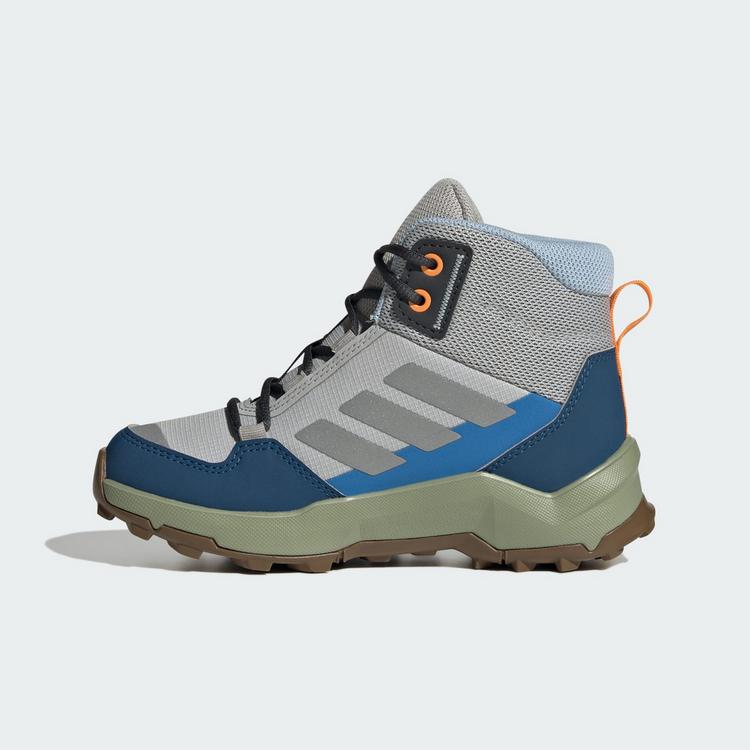 adidas adidas Terrex Ax4r Mid Wanderschuh Winterschuhe Kinder - Grey Two / Reflective Silver / Glow Blue - 5 | SportScheck