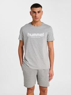 Rückansicht von hummel Funktionsshirt Herren GREY MELANGE