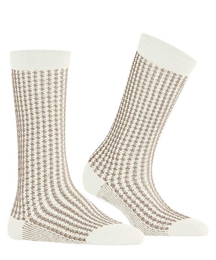 Burlington Burlington Pepita Socken Damen - off-white (2040) - 0 | SportScheck