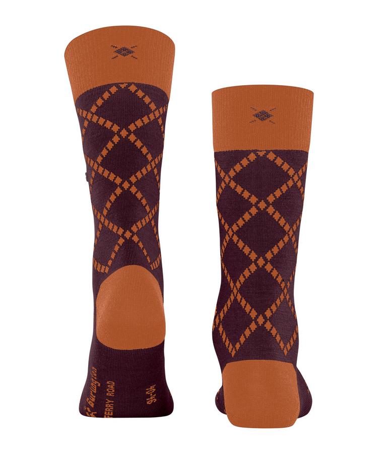Burlington Burlington Ferry Road Socken Herren - claret (8435) - 0 | SportScheck