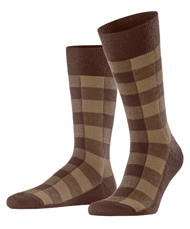 Burlington Burlington Buffalo Check Socken Herren - hazelnut (5250) - 0 | SportScheck