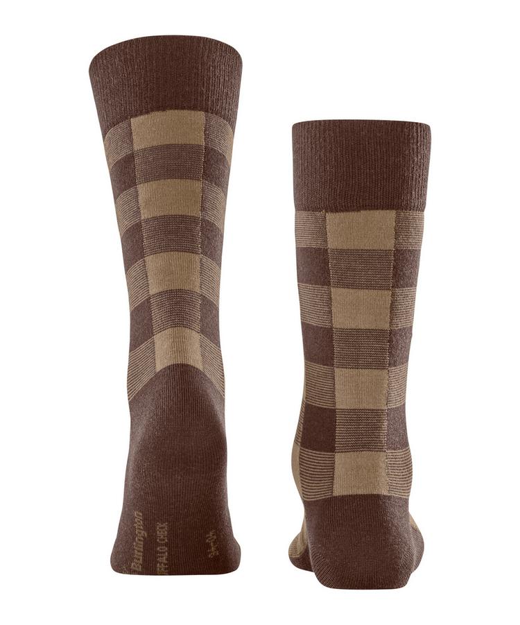 Burlington Burlington Buffalo Check Socken Herren - hazelnut (5250) - 0 | SportScheck