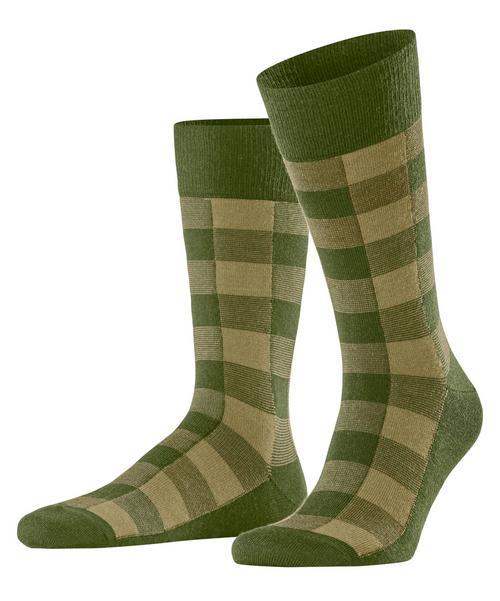 Burlington Buffalo Check Socken Herren