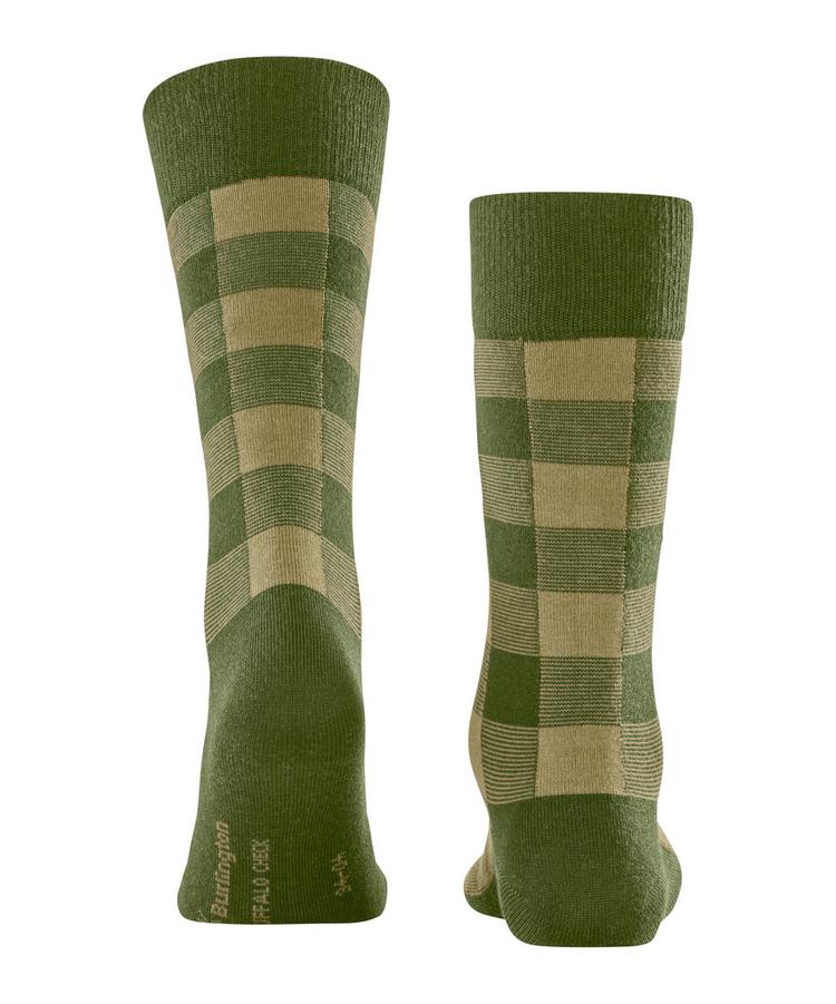 Burlington Burlington Buffalo Check Socken Herren - cactus (7684) - 0 | SportScheck