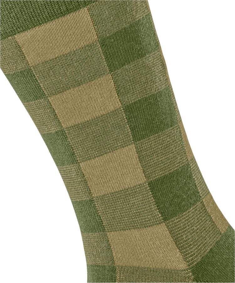 Burlington Burlington Buffalo Check Socken Herren - cactus (7684) - 1 | SportScheck