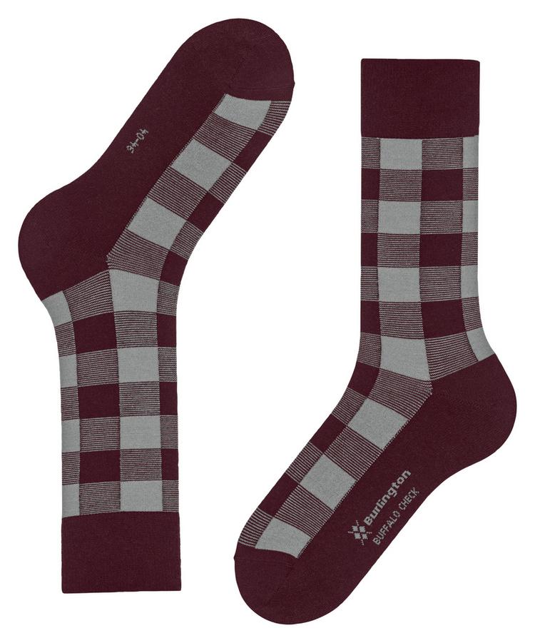 Burlington Burlington Buffalo Check Socken Herren - oxford (8430) - 2 | SportScheck