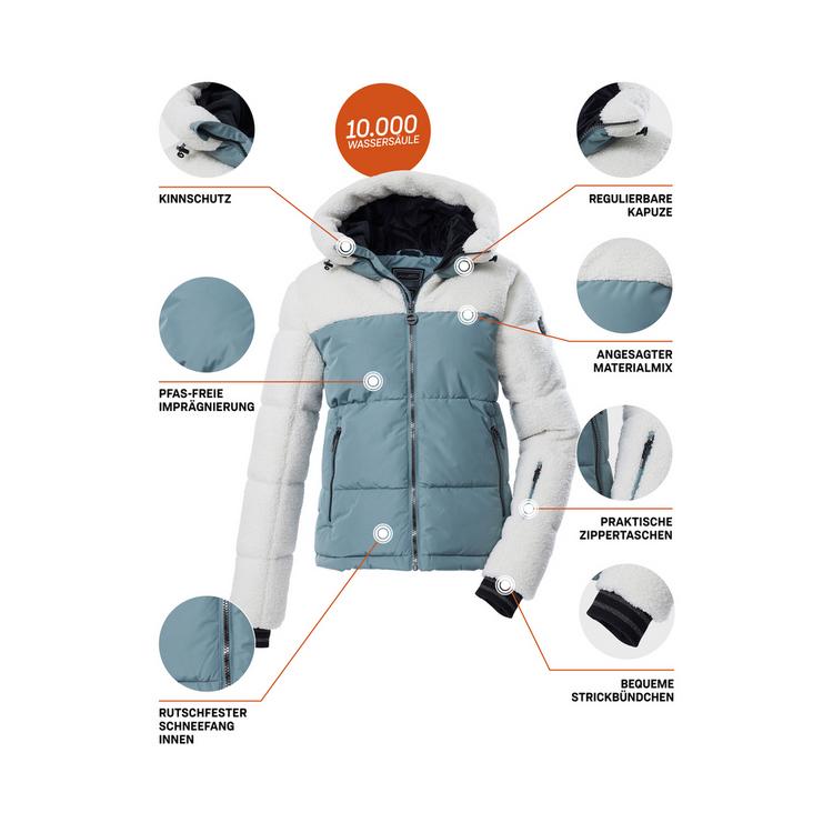 KILLTEC KILLTEC KSW 111 WMN SKI QLTD JCKT Skijacke Damen - Grau0644 - 4 | SportScheck
