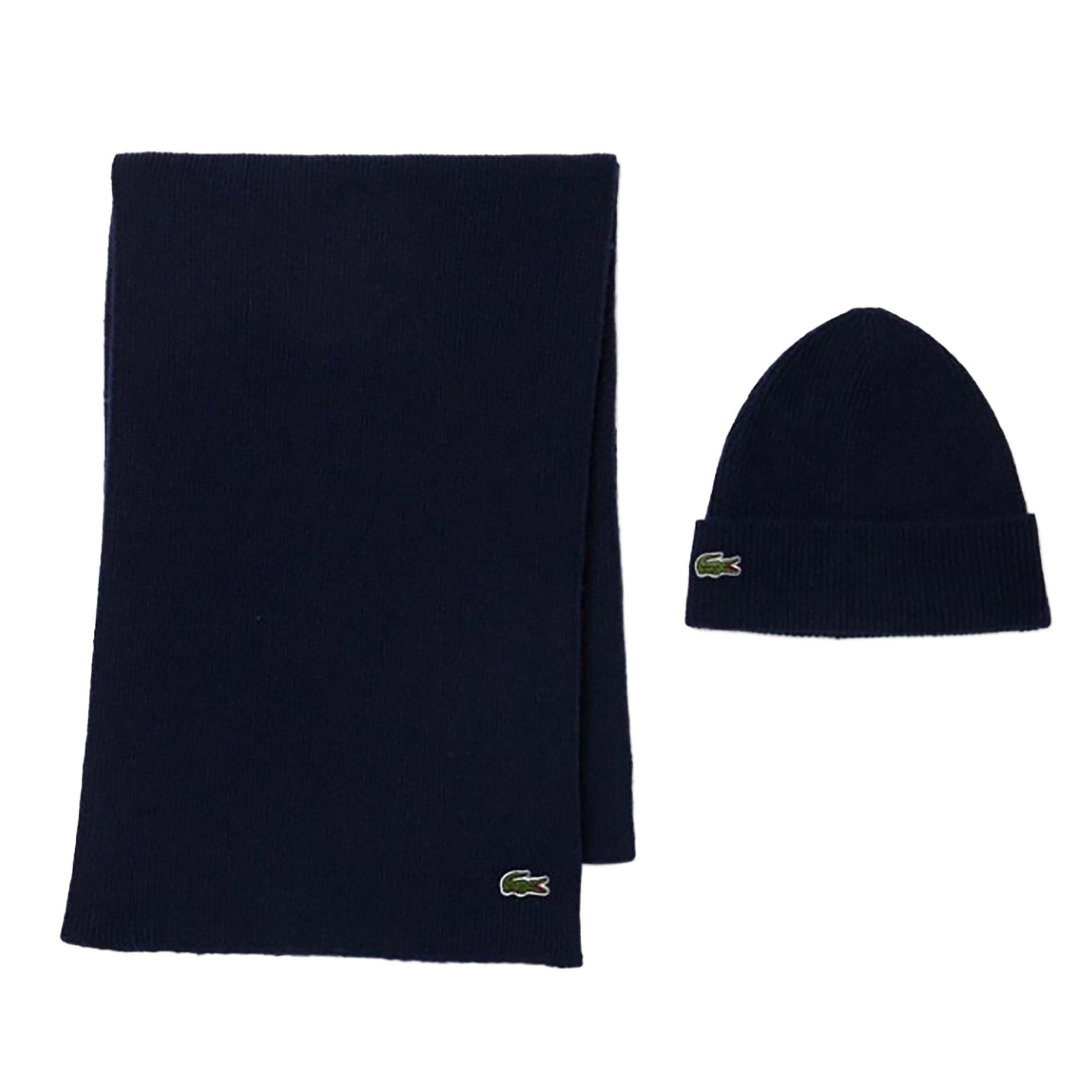 Lacoste M&uuml;tze Beanie Herren - Dunkelblau