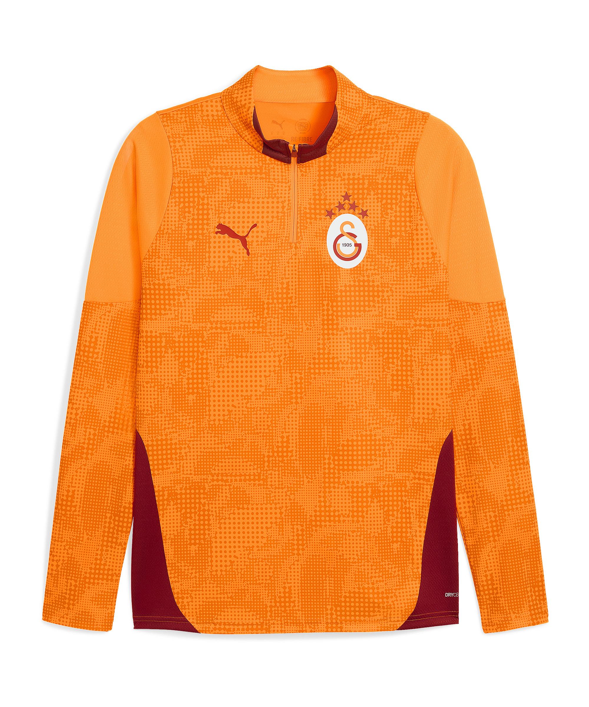 PUMA Galatasaray Istanbul Sweatshirt Funktionssweatshirt Herren - orange