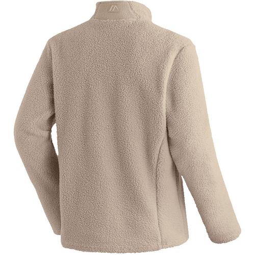 Rückansicht von Maier Sports Racka M Fleecejacke Herren Hellgrau081
