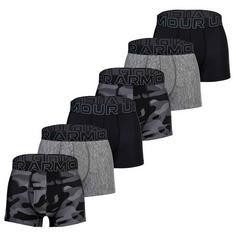 Under Armour Boxershort Hipster Herren Schwarz/Grau