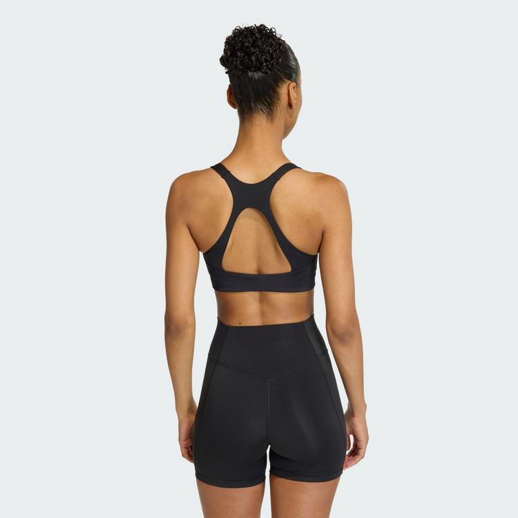 adidas adidas Optime Workout BH, mittlere Belastung BH Damen - Black - 1 | SportScheck