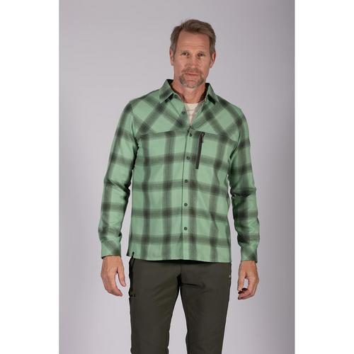 Rückansicht von Maul Sport Schwandorf II Flanell Hemd Outdoorhemd Herren Türkis242