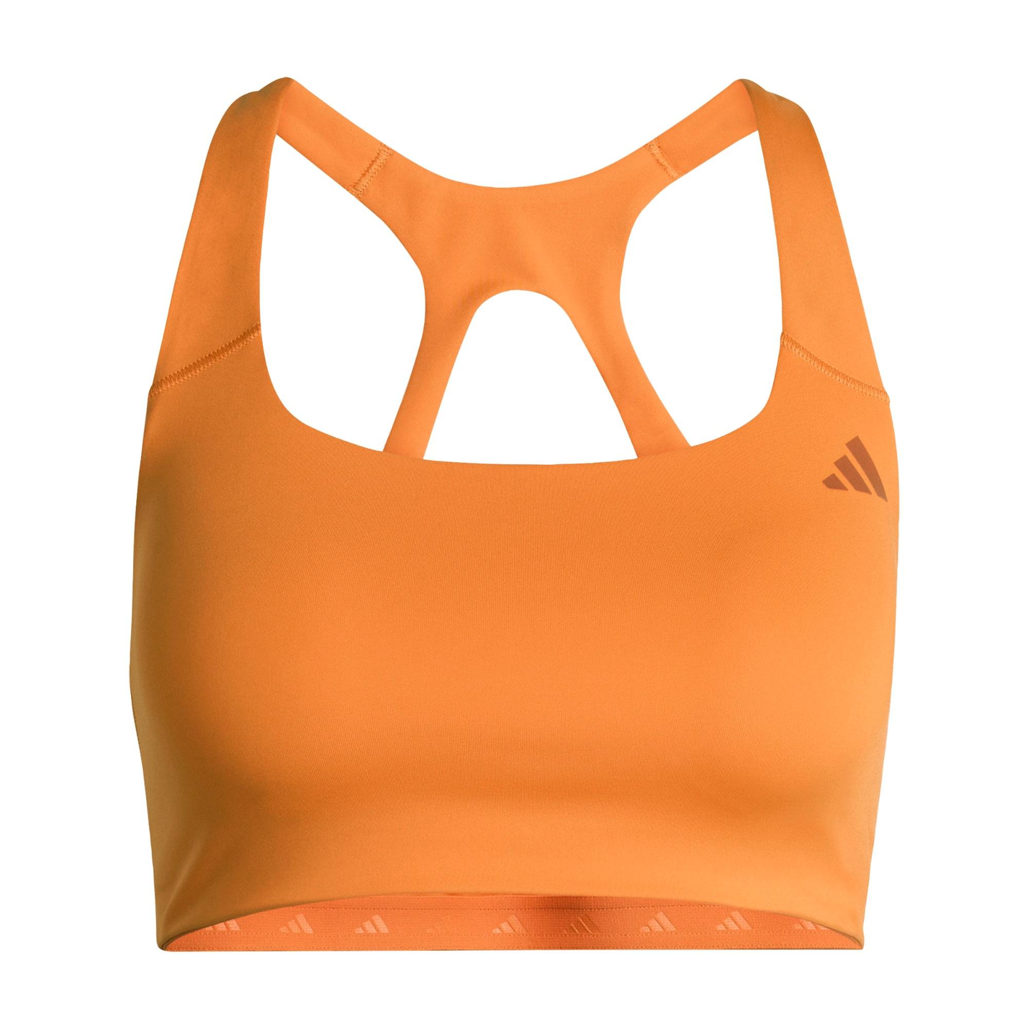 adidas Optime Workout BH, mittlere Belastung BH Damen - Pure Orange