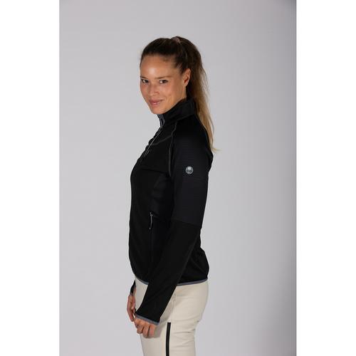 Rückansicht von Maul Sport Hochegg Fleecejacke Skijacke Herren Schwarz01103