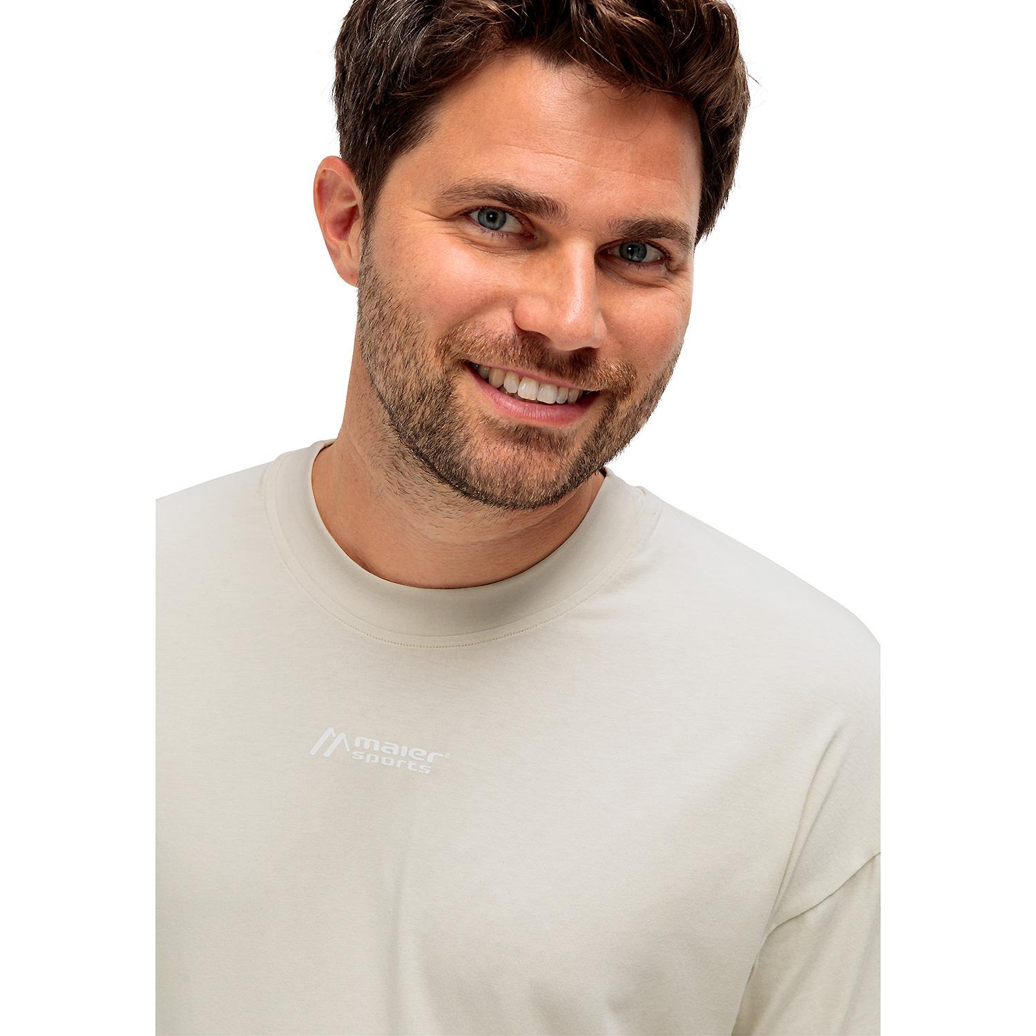 Maier Sports MS FAV TEE Poloshirt Herren - Grau