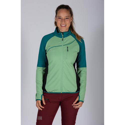 Rückansicht von Maul Sport Hochegg Fleecejacke Skijacke Herren Khaki1661