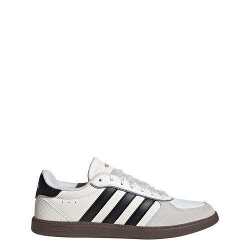Rückansicht von adidas Breaknet Sleek Schuh Sneaker Damen Core White / Core Black / Grey Three