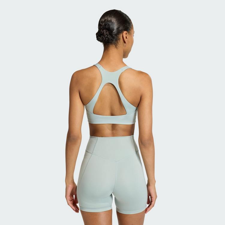 adidas adidas Optime Workout BH, mittlere Belastung BH Damen - Wonder Sage - 1 | SportScheck