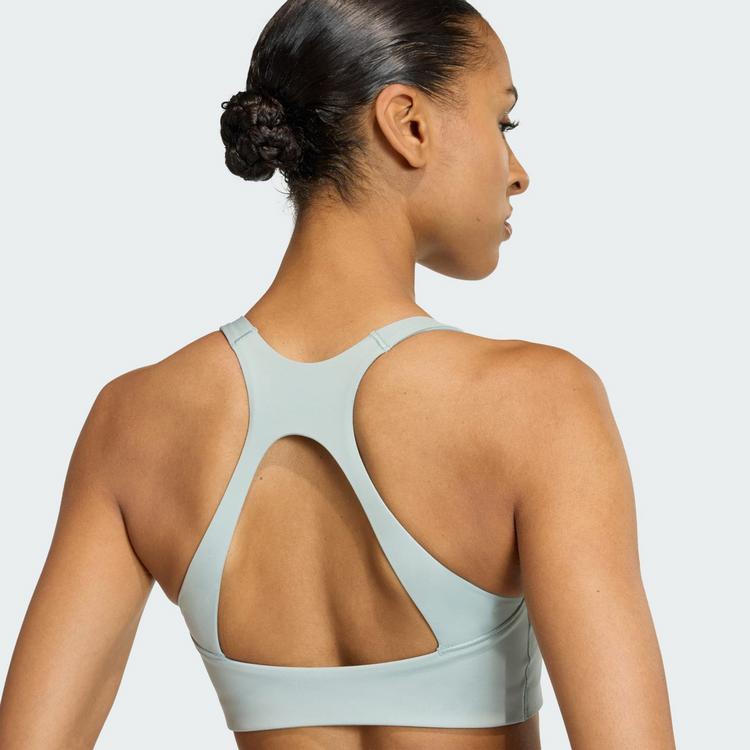 adidas adidas Optime Workout BH, mittlere Belastung BH Damen - Wonder Sage - 2 | SportScheck