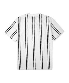 Rückansicht von Market Uv Striped F1201 T-Shirt Weiß T-Shirt Herren weiss