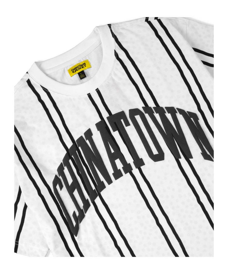 Market Market Uv Striped F1201 T-Shirt Wei&szlig; T-Shirt Herren - weiss - 0 | SportScheck